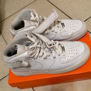 White Air Force ones